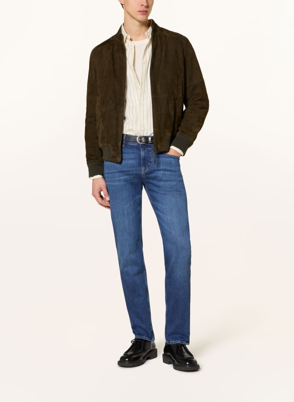 7 for all mankind Blugi SLIMMY Slim Fit 1VU Mid Blue