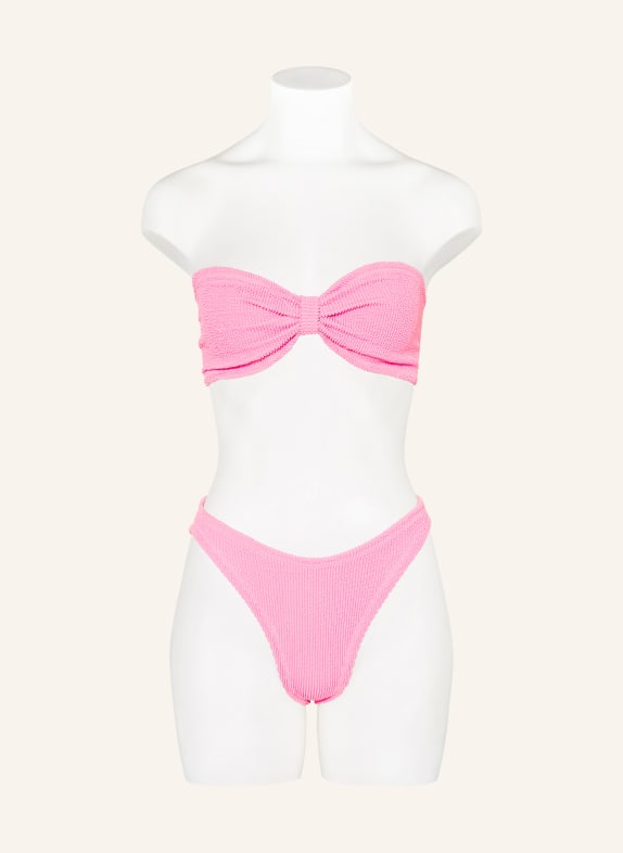 Hunza G Bandeau bikini JEAN PINK