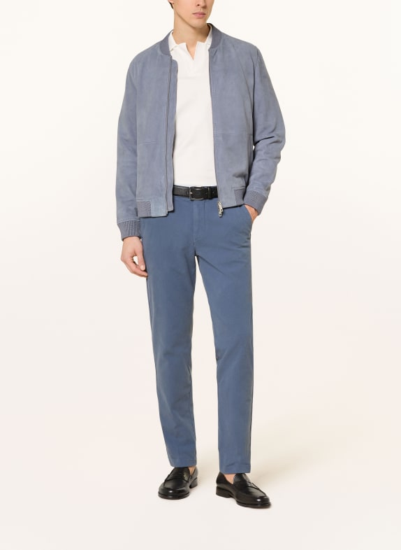 BOSS Chino KAITON Slim Fit ALBASTRU-CENUȘIU