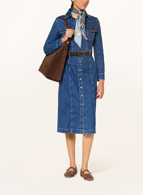 7 for all mankind Jeanskleid LUXE BLAU