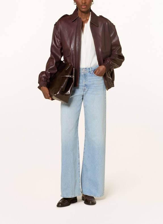 7 for all mankind Wide Leg Jeans LOTTA 1ZW Seabreeze