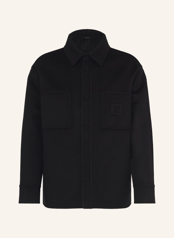 FENDI Overjacket SCHWARZ