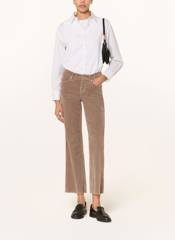 CAMBIO Cordhose FRANCESCA 043 stone grey