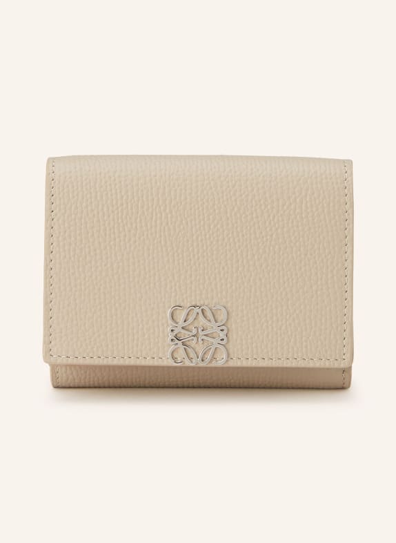 LOEWE Geldbörse TAUPE / SILBER