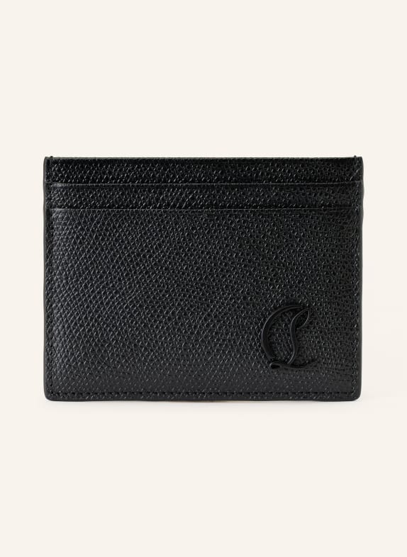 Christian Louboutin MOONCREST card case BLACK
