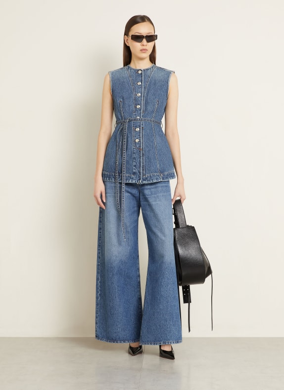 SPORTMAX Jeansweste SPDDOMINIO BLAU