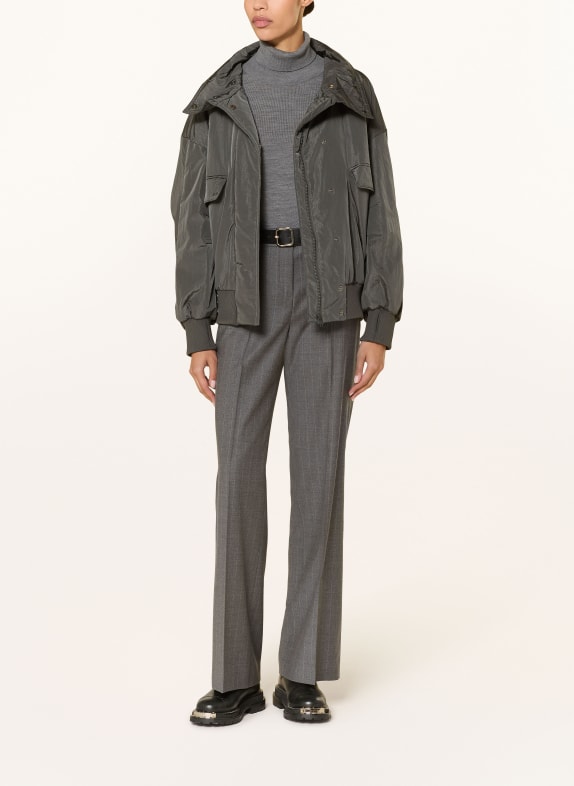 MM Blouson MMLAMACA mit abnehmbarer Kapuze GRAU