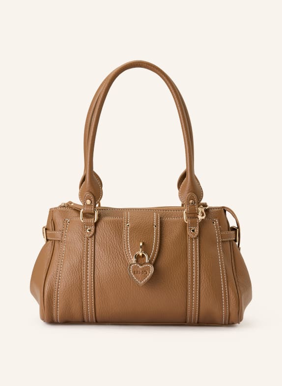 LIU JO BOSTON handbag BROWN