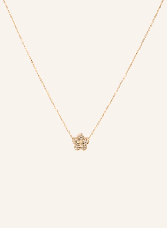 TORY BURCH FORGET ME NOT necklace GOLD / WHITE