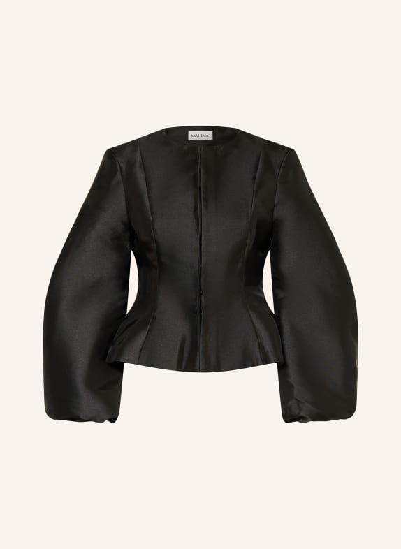 MALINA Satinbluse VENDELA SCHWARZ