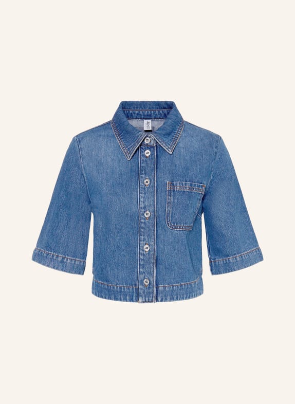 LIU JO denim shirt BLUE