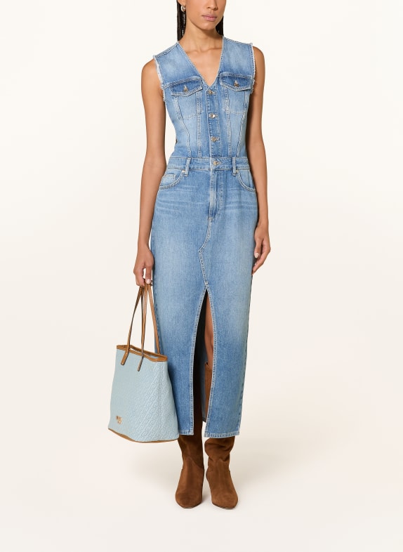 LIU JO denim dress LIGHT BLUE