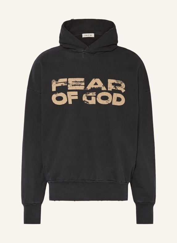 FEAR OF GOD Hoodie SCHWARZ