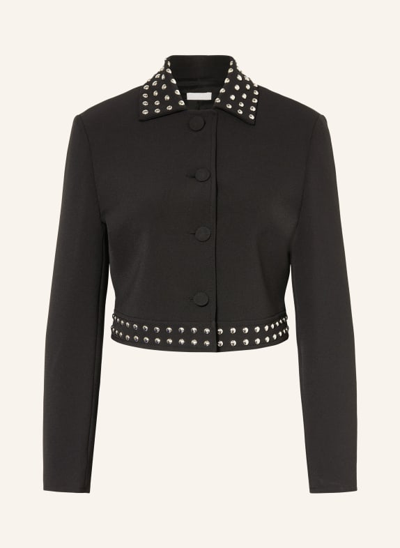 LIU JO Jacke mit Nieten SCHWARZ