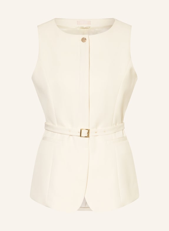LIU JO blazer vest ECRU
