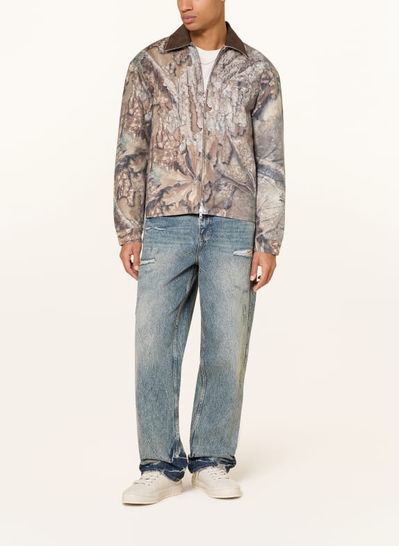 REPRESENT Overjacket REAL TREE BRUIN / GRIJS