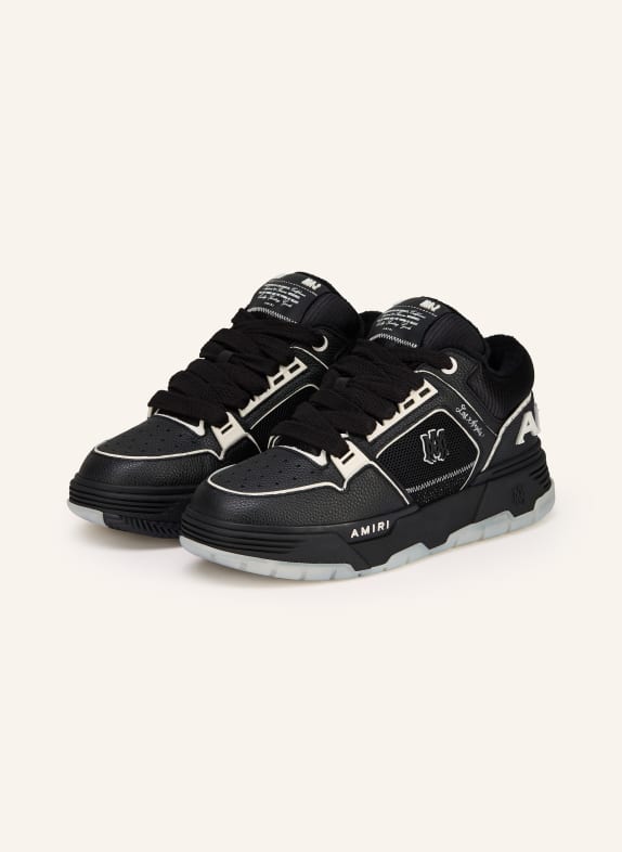 AMIRI Sneaker MA-1 mit Shcmucksteinen SCHWARZ / WEISS