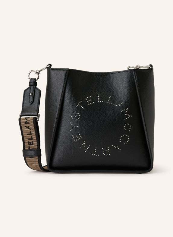 STELLA McCARTNEY Umhängetasche SCHWARZ / SILBER