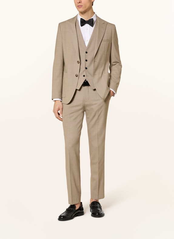 HUGO Pakbroek HESTEN Extra Slim Fit 269 MEDIUM BEIGE