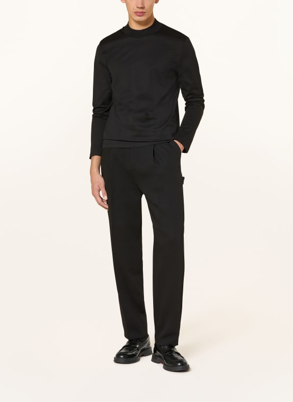 HUGO Longsleeve DIMERSOLO ZWART