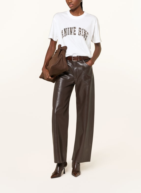 ANINE BING T-shirt WALKER WIT