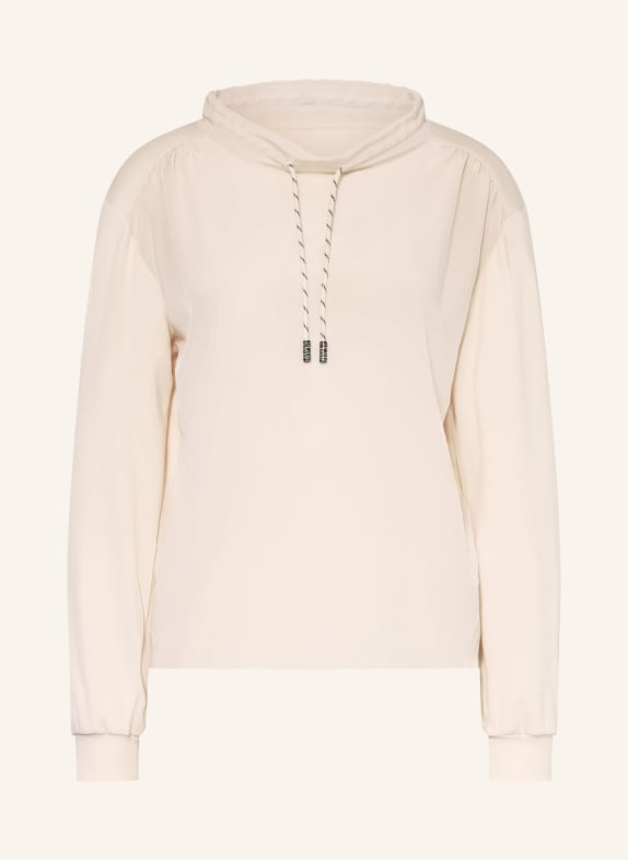 MARC CAIN Blusenshirt im Materialmix 153 Magnolia