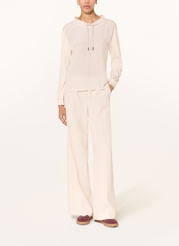 MARC CAIN Blusenshirt im Materialmix 153 Magnolia