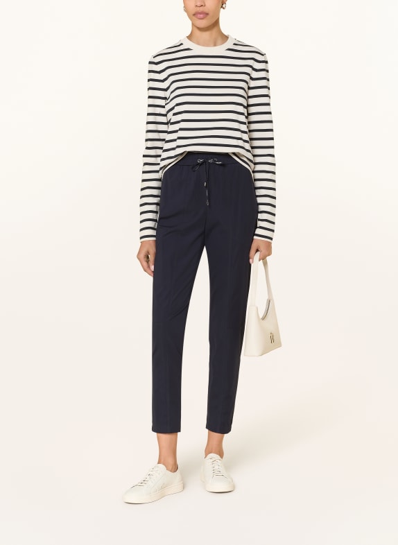 MARC CAIN Broek RHODOS in joggingstijl 394 navy