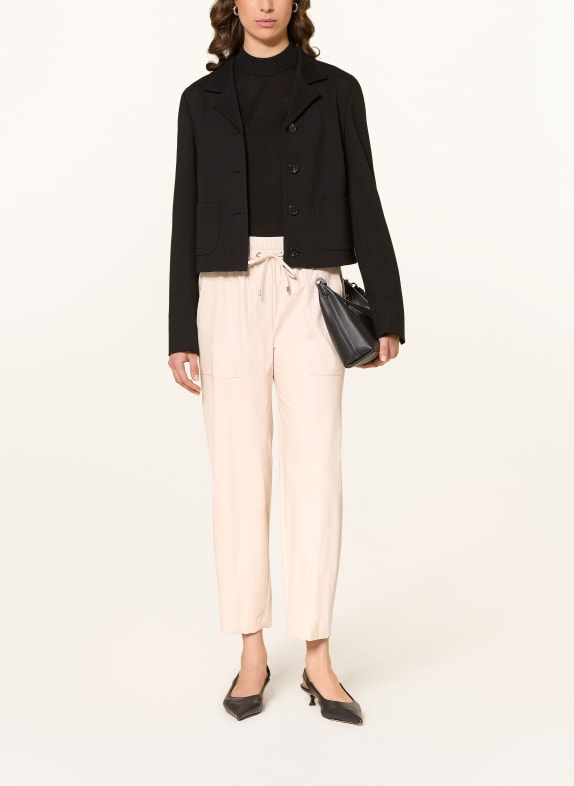 MARC CAIN Broek RANCHI in leerlook 153 Magnolia