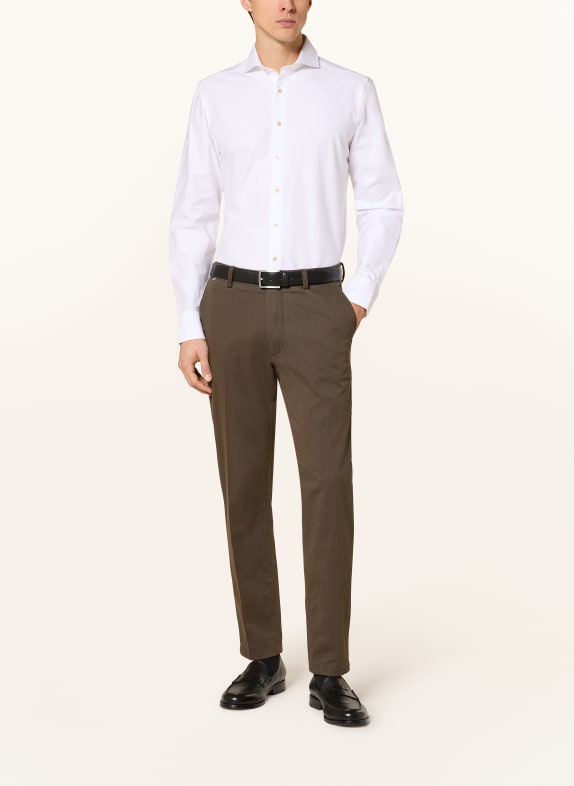 STROKESMAN'S Overhemd Regular Fit WIT