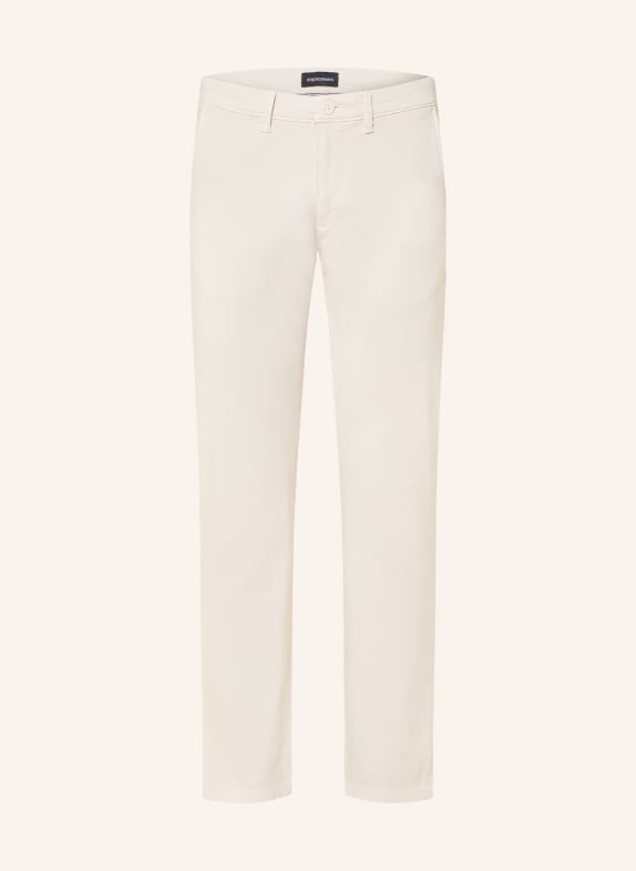 STROKESMAN'S Piqué-Chino Slim Fit HELLGRAU