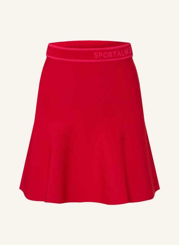 SPORTALM golfová sukně ČERVENÁ