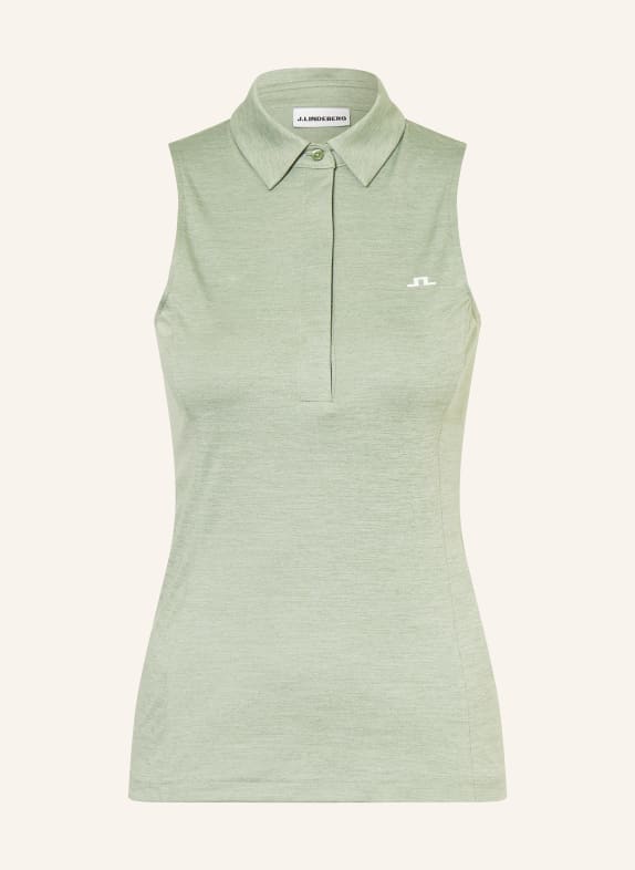 J.LINDEBERG Funktions-Poloshirt HELLGRÜN