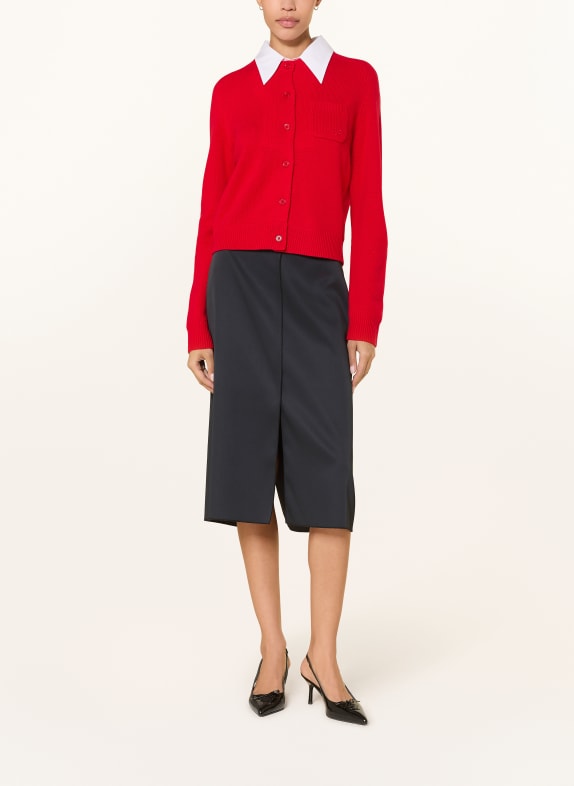 DOROTHEE SCHUMACHER Satijnen rok SHINY STATEMENT DONKERGRIJS