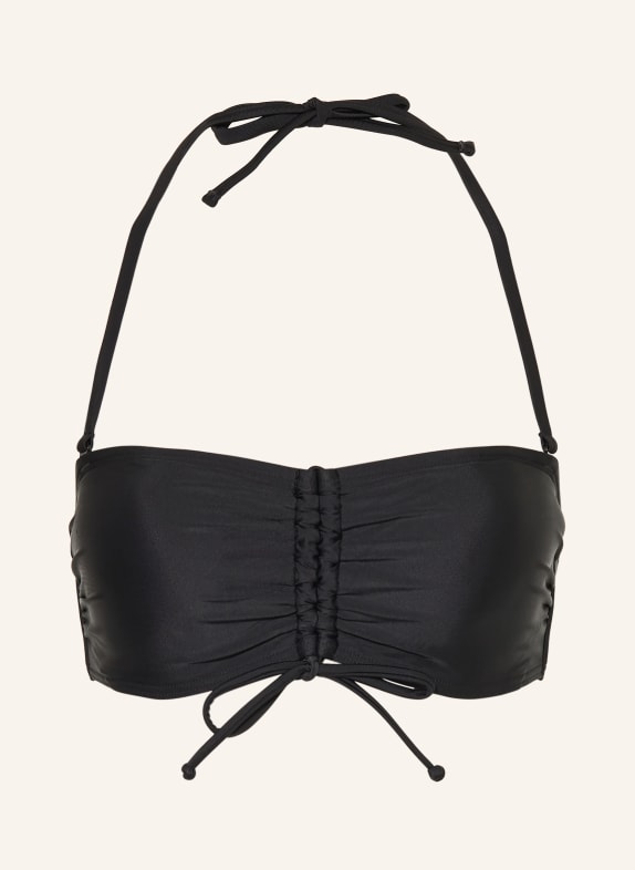 darling harbour Góra bikini typu bandeau 15 BLACK