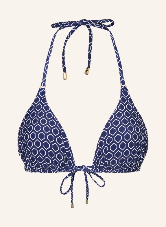 darling harbour Trójkątny stanik bikini 56 NAVY