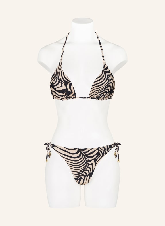 darling harbour Triangel bikinibroekje 14 CREME-SCHWARZ