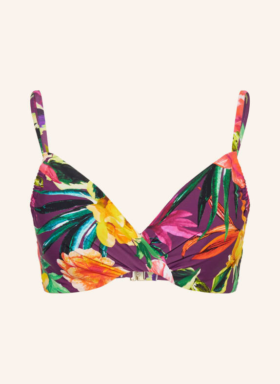 darling harbour Biustonosz bikini z fiszbinami 61 LILA-GELB