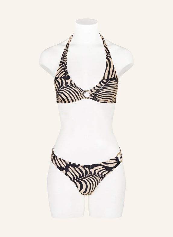 darling harbour Bikini-topje met halternek 14 CREME-SCHWARZ
