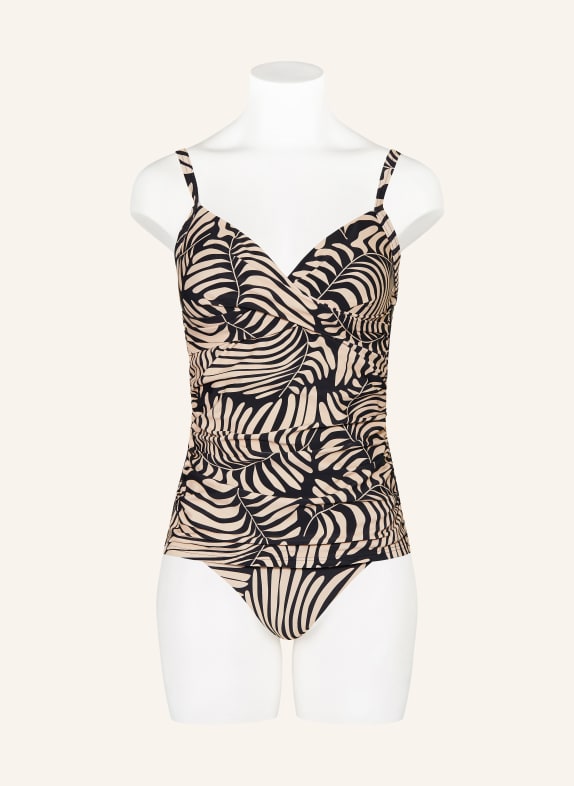 darling harbour Top de tankini 14 CREME-SCHWARZ