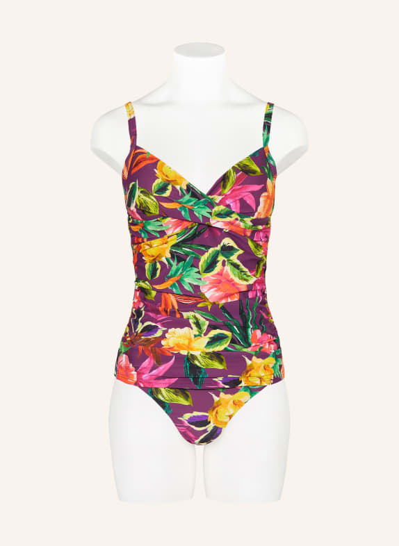 darling harbour Top de tankini 61 LILA-GELB