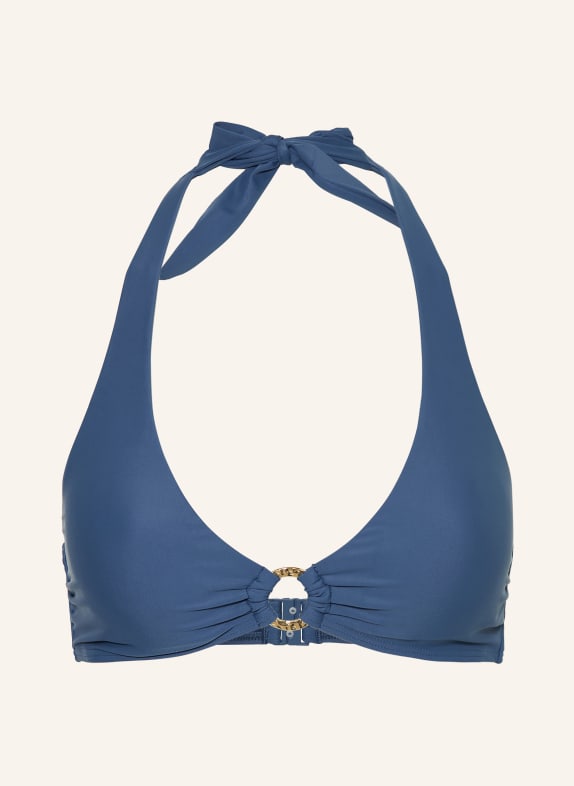 darling harbour Neckholder-Bikini-Top 59 SMOKED BLUE
