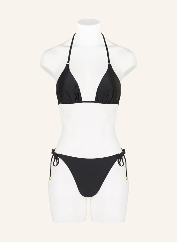 darling harbour Top de bikini triunghiular 15 BLACK