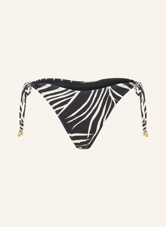MRS & HUGS Triangel-Bikini-Hose SCHWARZ / CREME