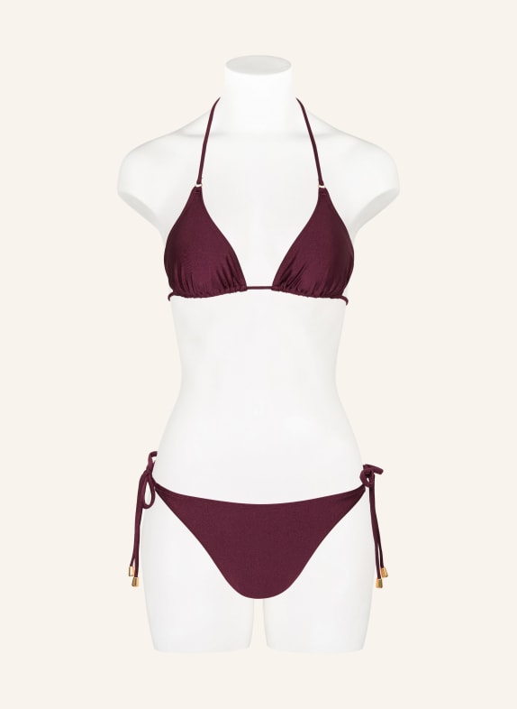 MRS 
HUGS Triangel-Bikini-Top DUNKELROT