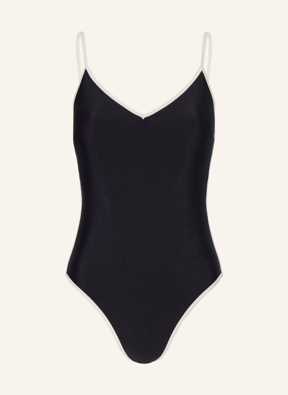 MRS & HUGS swimsuit BLACK / WHITE
