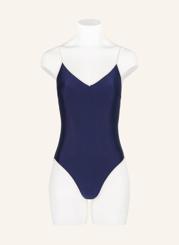 MRS & HUGS badpak DONKERBLAUW / WIT