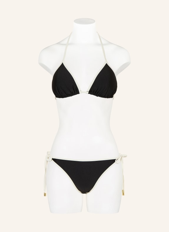MRS 
HUGS Triangel-Bikini-Top SCHWARZ / WEISS