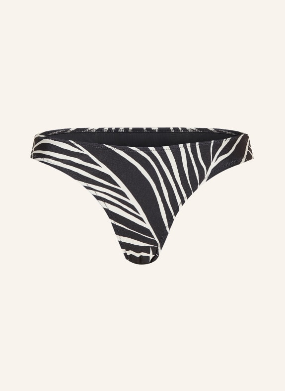 MRS & HUGS High-Waist-Bikini-Hose SCHWARZ / CREME