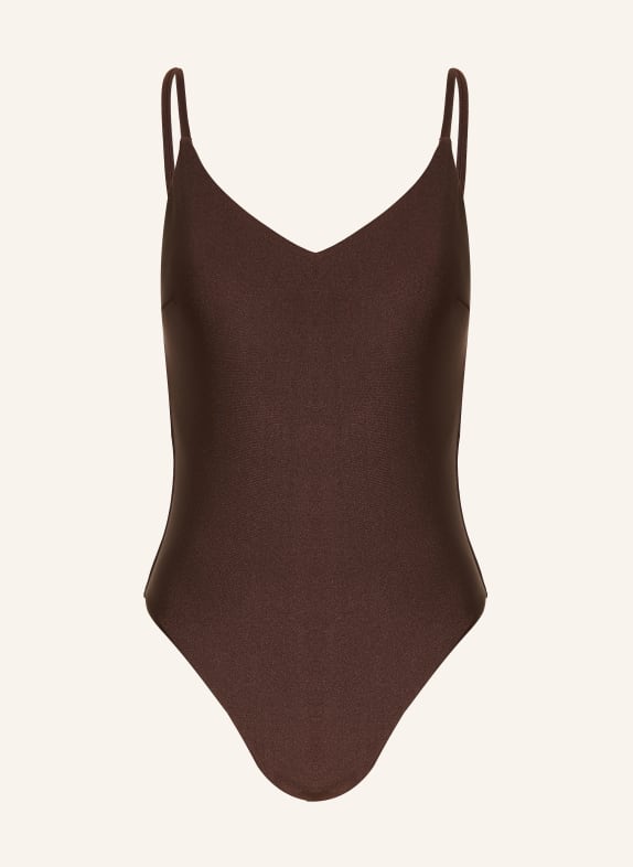MRS & HUGS swimsuit DARK BROWN